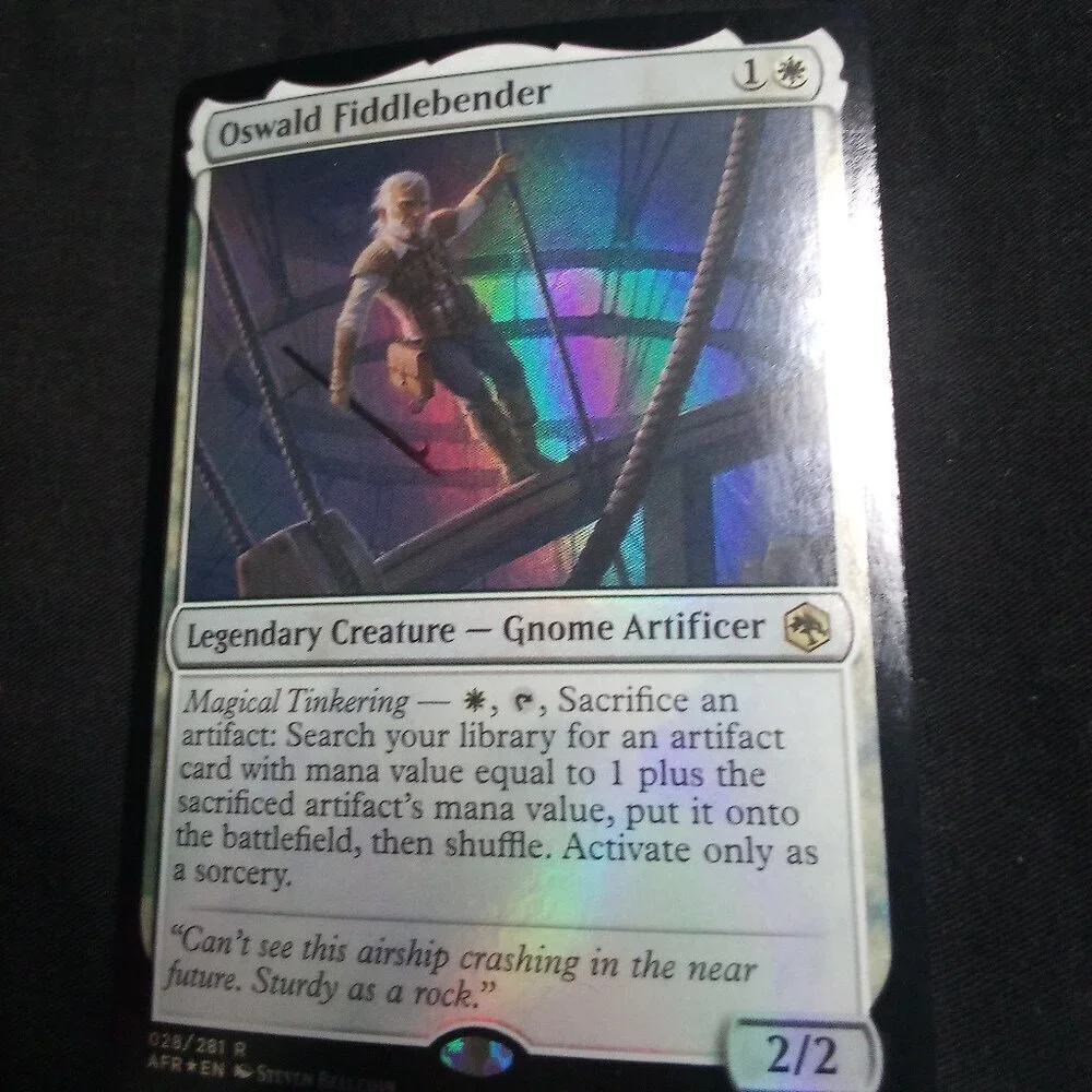 Oswald Fiddlebender (Ampersand Promo) FOIL Forgotten Realms NM
